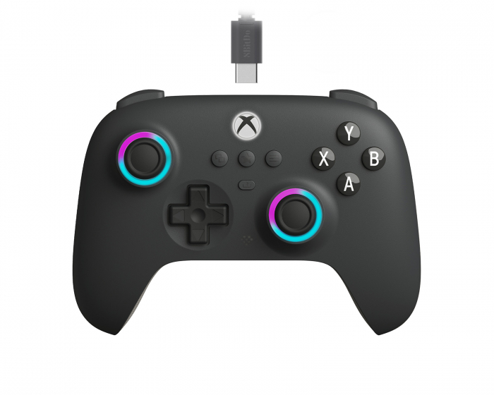 8Bitdo Ultimate C Wired Controller Xbox Hall Effect Edition - Mørkegrå