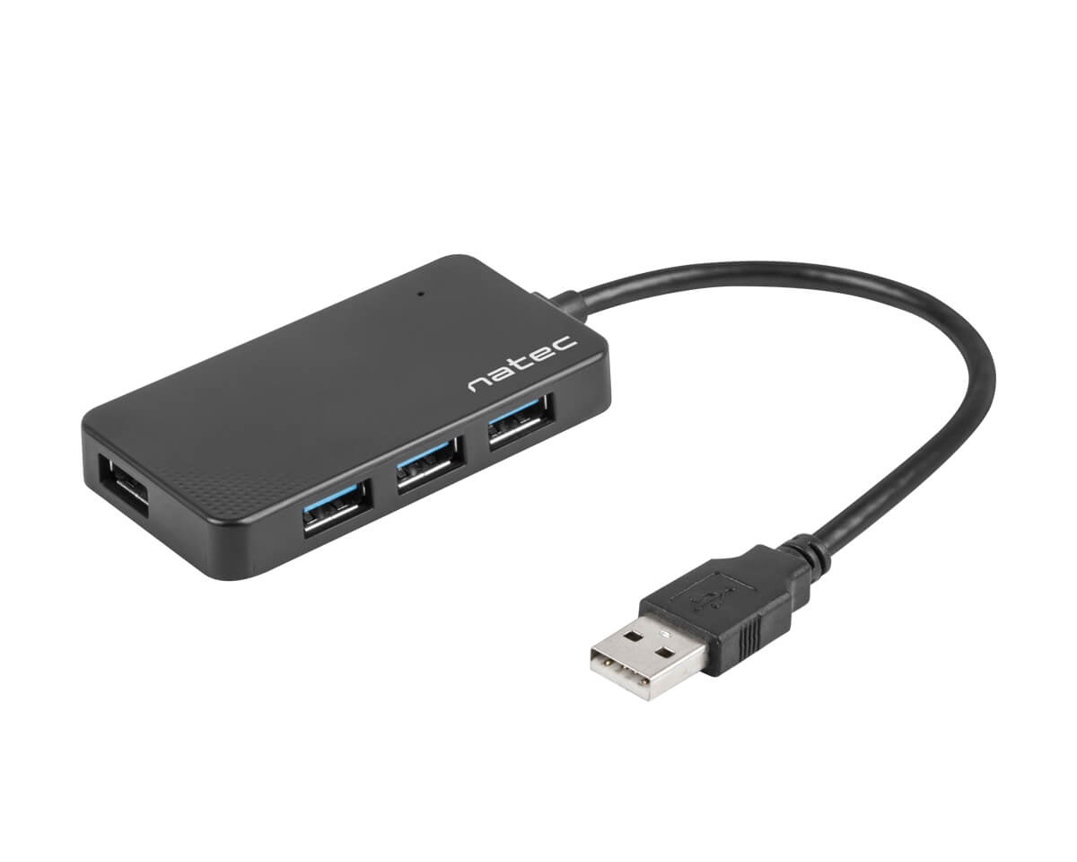 th angivet skygge Købe Natec USB Hub 3.0 Moth 4-ports på MaxGaming.dk