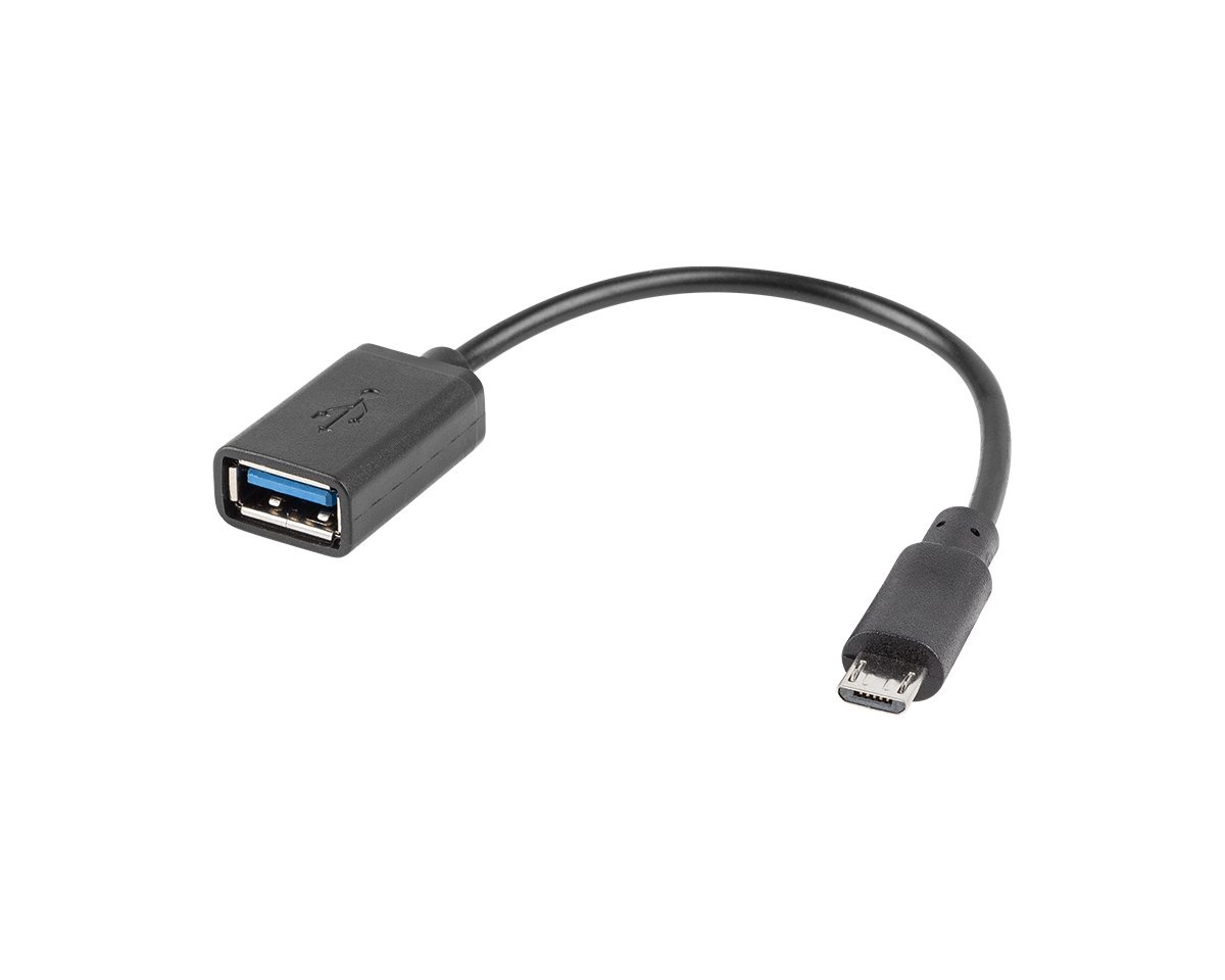Kontrovers uddrag vej Lanberg Micro USB (han) til USB-A (hun) 2.0 15cm Adapter OTG - MaxGaming.dk