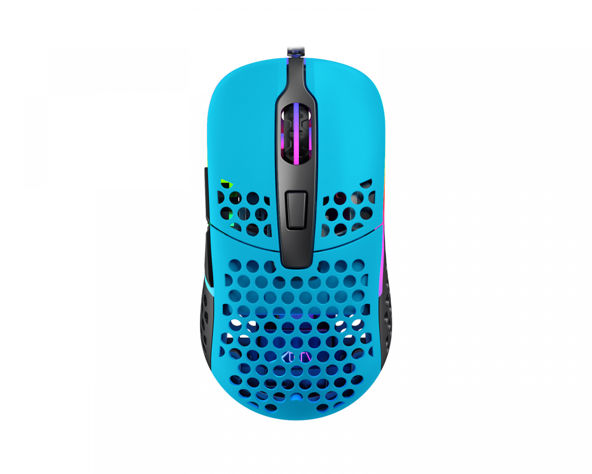 Cherry Xtrfy M42 RGB Gaming Mus Miami Blue