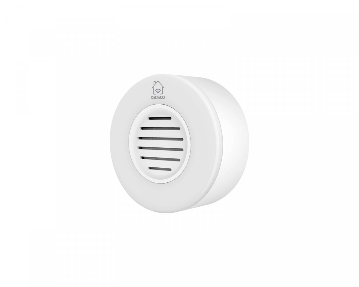 Deltaco Smart Home WiFi Siren - Hvid