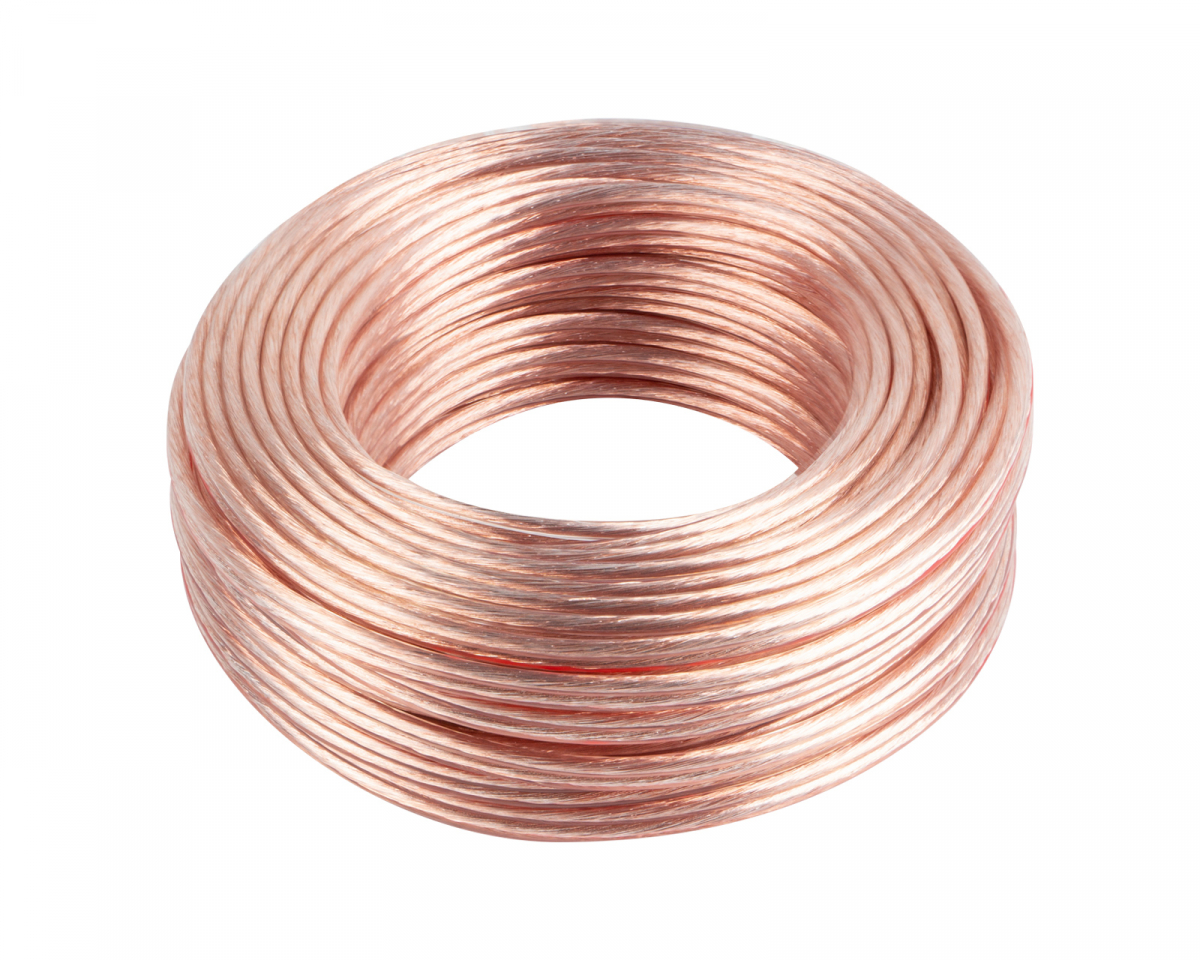 Lanberg Højttalerkabel 2x 1.5mm² (25 Meter) Transparent