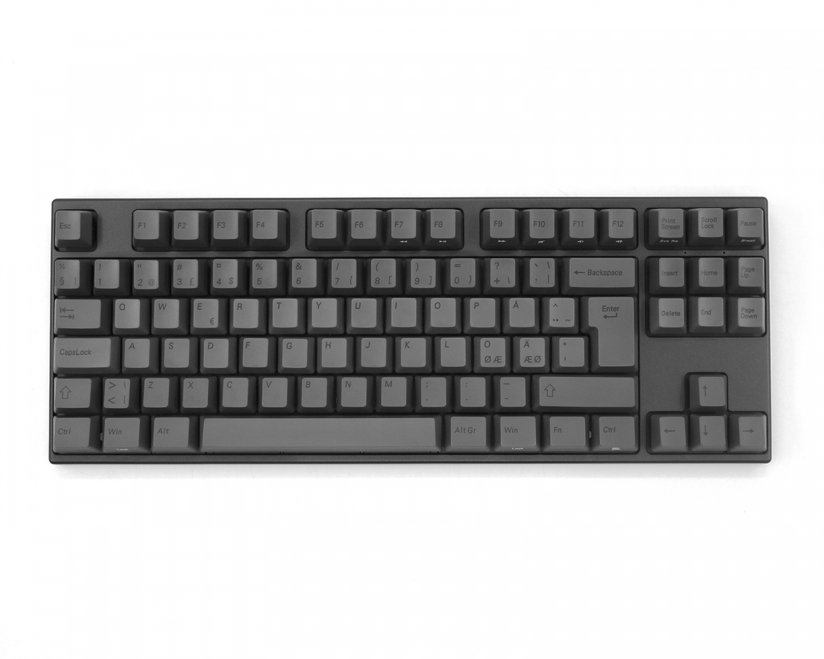 nedsænket Uventet Bærbar Keychron V3 QMK TKL RGB Knob Hotswap Tastatur - Frosted Black [K Pro Red] -  MaxGaming.dk