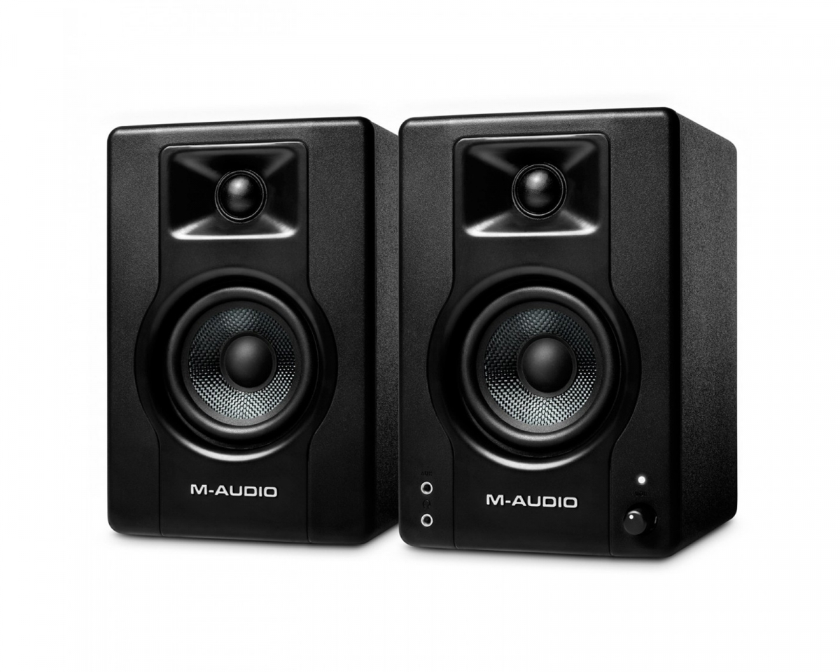 BX-3 Multimedia Monitor Højttalere (par) - Sort - MaxGaming.dk