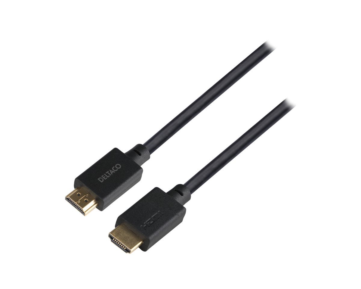 Deltaco 8K Speed LSZH HDMI-kabel 2.1 - - 3m - MaxGaming.dk