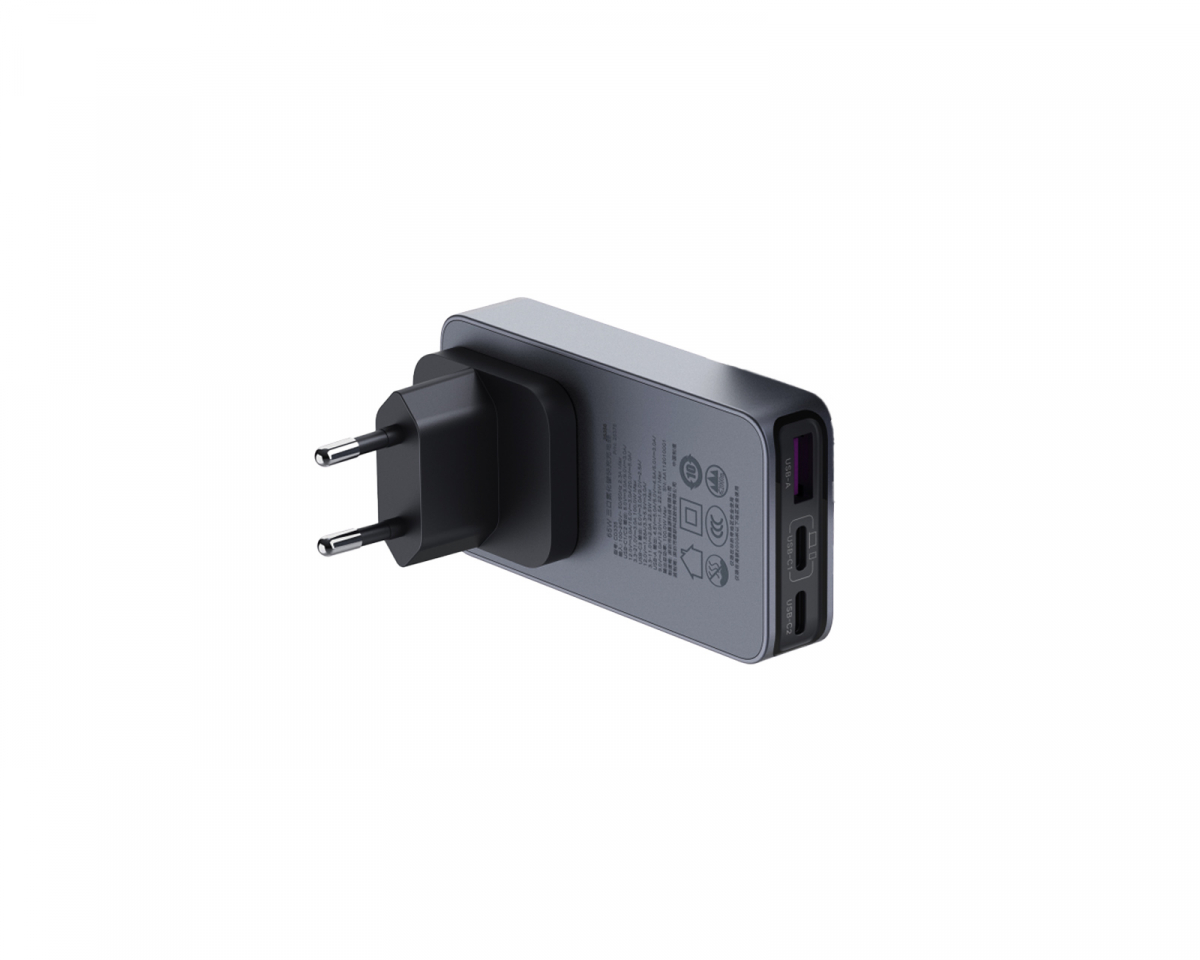 UGREEN Nexode Pro 65W 3-port Ultra-Slim USB Oplader