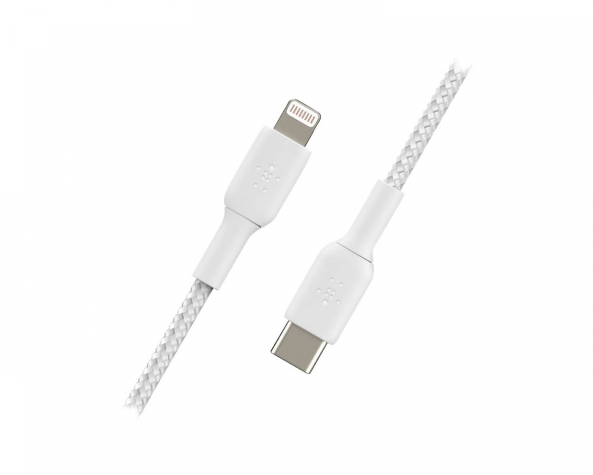 Belkin USB-C til Lightning Kabel - 1m - Hvid