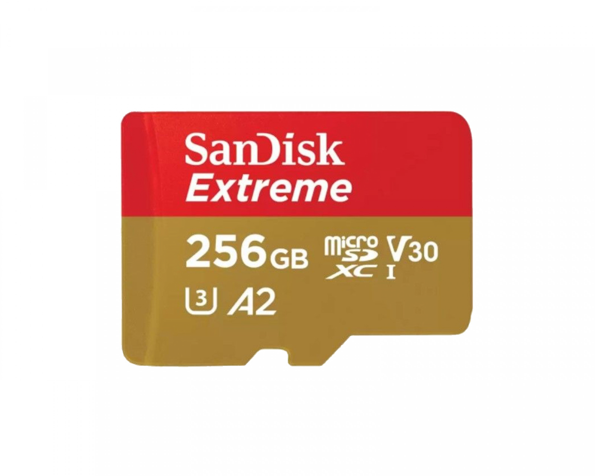 SanDisk Extreme 256GB A2 U3 V300 MB/s microSD