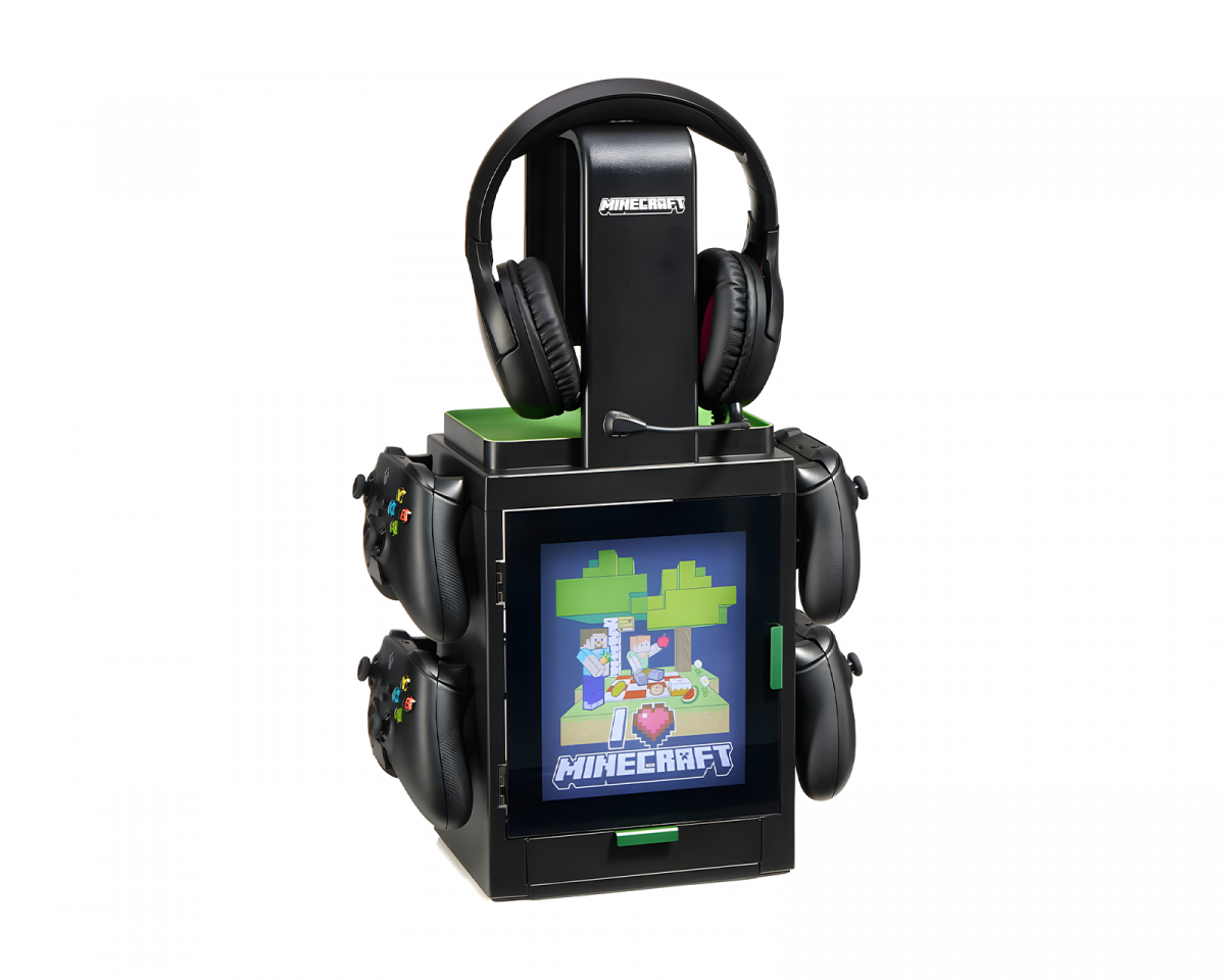 Numskull Minecraft Opbevaringsskab LED PS5