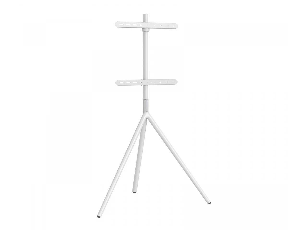 MaxMount TV-Gulvstand på tre ben - 45"-65" - Hvid