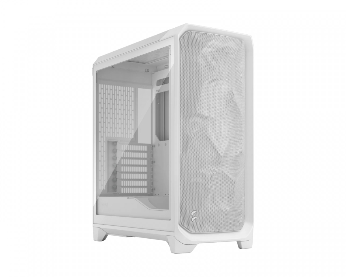 Hvid Computer Fractal Design Meshify 3 Computer Case - Hvid TG Clear Tint - MaxGaming.dk