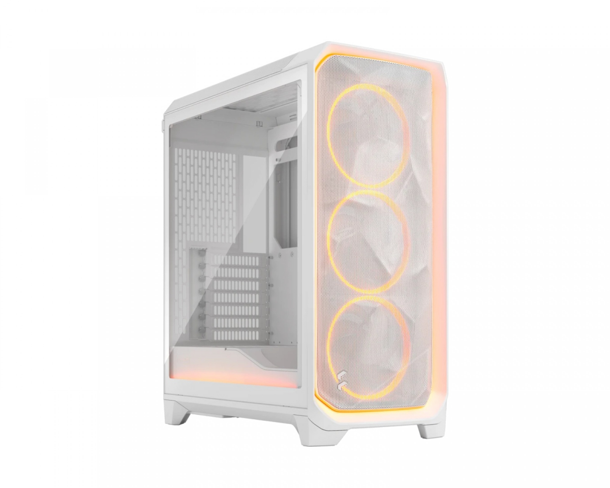 Hvid Computer Fractal Design Meshify 3 Computer Case - Ambience Pro RGB Hvid TG Klar ...