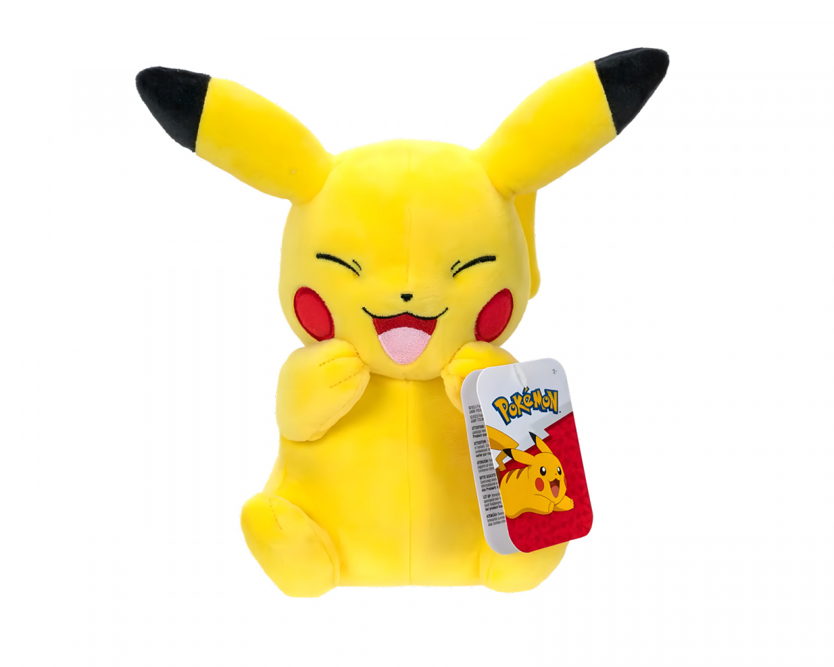 20cm Pikachu Ruler Pokemon: Pikachu Plys - 20 cm - MaxGaming.dk