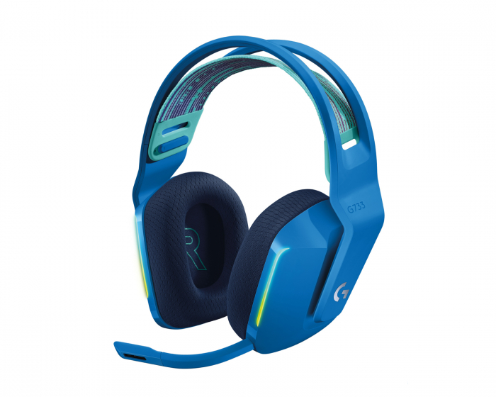 Logitech G733 Lightspeed Trådløs Headset - Blå