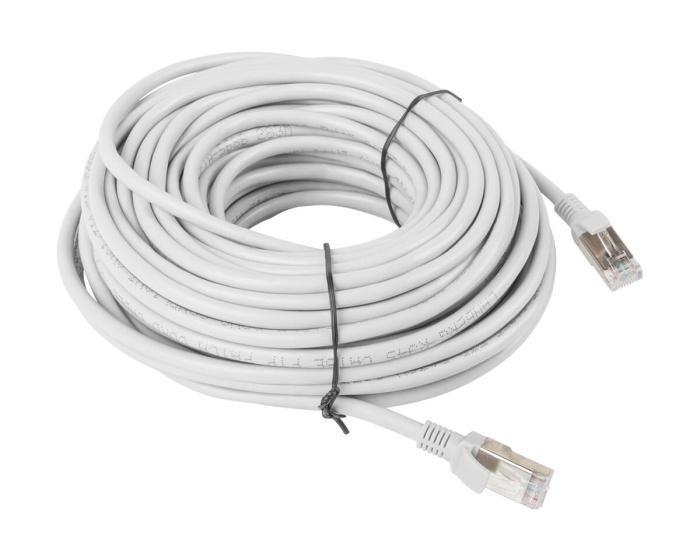 Lanberg Cat6 UTP Netværkskabel 20 Meter Grå