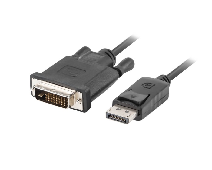 Lanberg Displayport til DVI-D Kabel 1.8 Meter