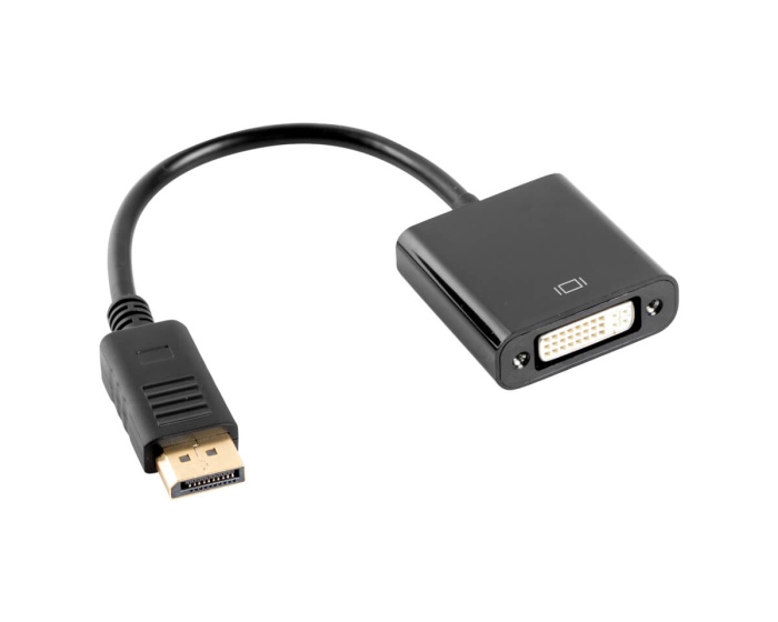 Lanberg Displayport Han til DVI-D Hun 10cm