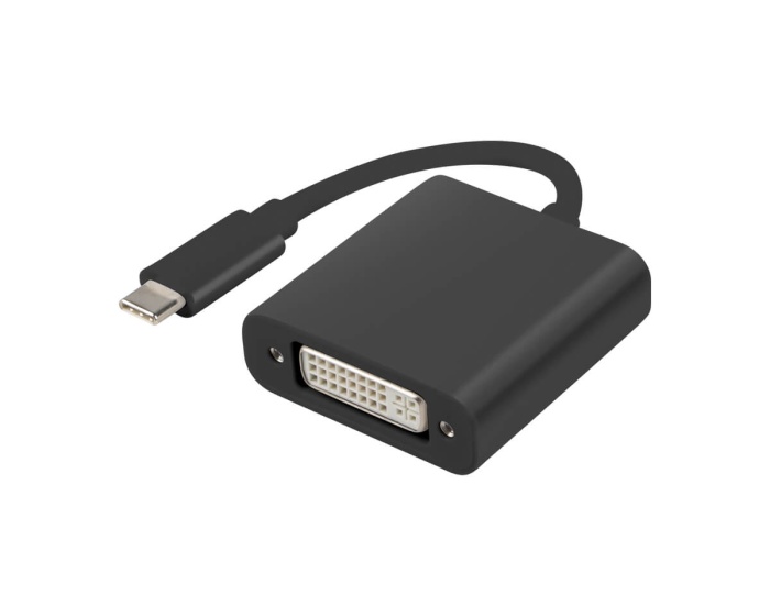 Lanberg USB-C Han til DVI Hun Adapter