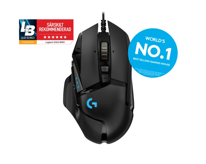 Logitech G502 Hero Gaming Mus