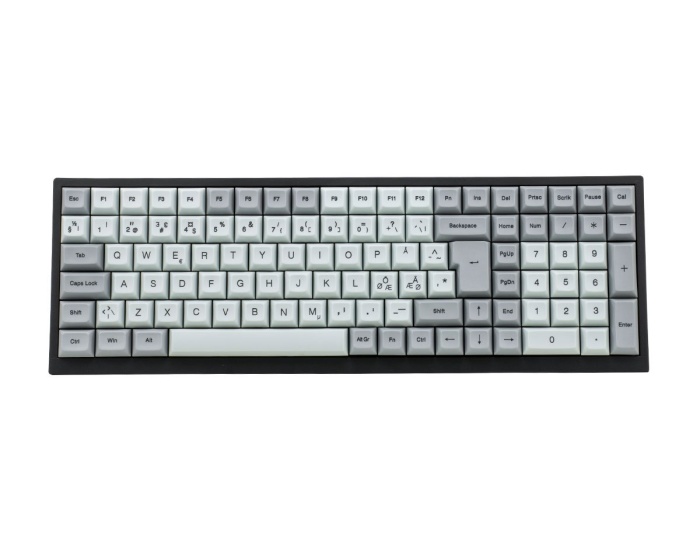 Vortex Tab 90 PBT Tastatur [MX Silent Black]