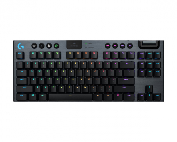 Logitech G915 Trådløs RGB Spiltastatur TKL [GL Tactile]