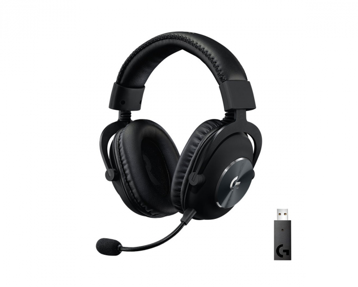 Logitech G Pro X Trådløs Lightspeed Gaming Headset - Sort