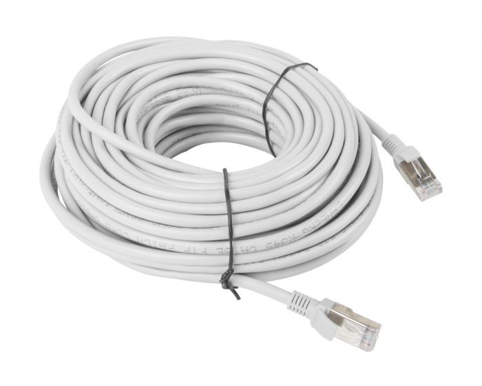 Lanberg 30 Meter Cat6 FTP Netværkskabel Grå