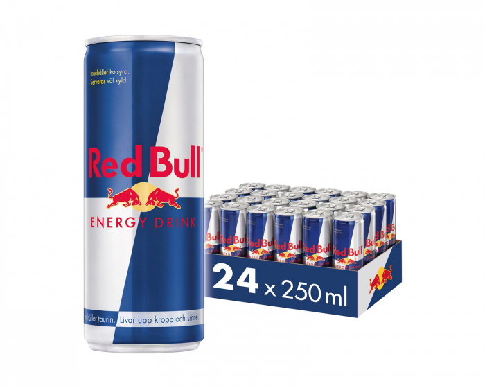 Red Bull 24x Energi Drik, 250 ml, Original