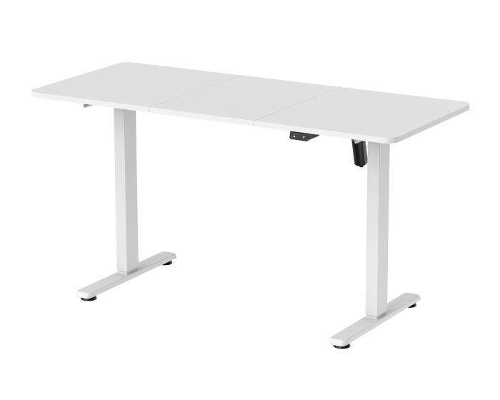 MaxMount Hæve og sænke Skrivebord (1400X600) - Hvid