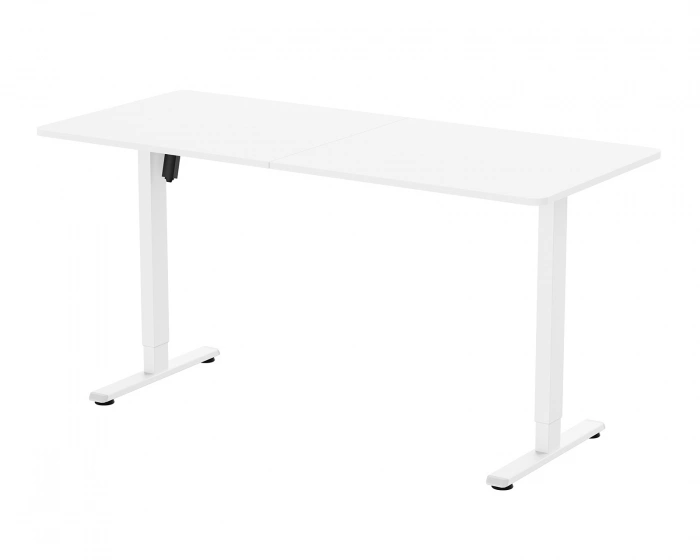MaxMount Hæve og sænke Skrivebord 160 x 70 cm - Hvid