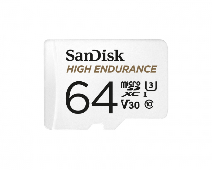 SanDisk Hukommelsekort High Endurance microSDXC - 64GB
