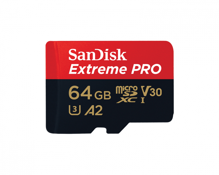 SanDisk Hukommelsekort Extreme Pro MicroSDXC - 64GB
