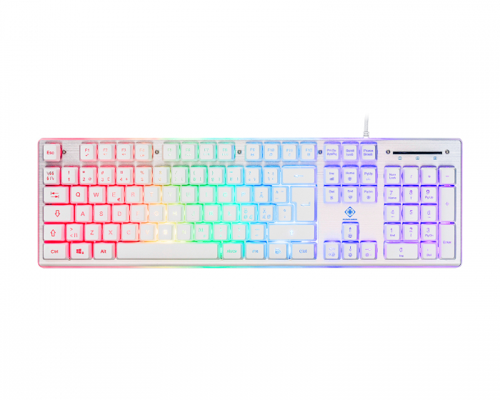 Deltaco Gaming WK75 RGB Tastatur - Hvid