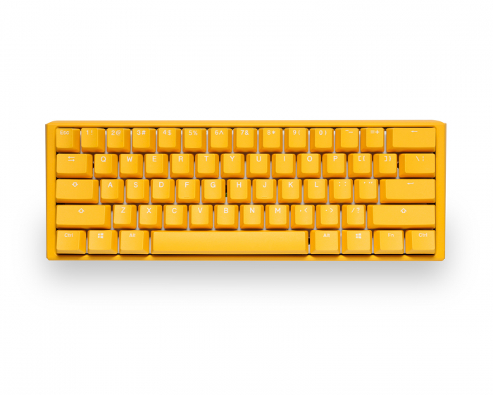 Ducky ONE 3 Mini Yellow Ducky RGB Hotswap Tastatur [MX Blue]