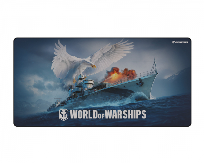 Genesis Carbon 500 Maxi Musemåtte - World Of Warships BŁYSKAWICA