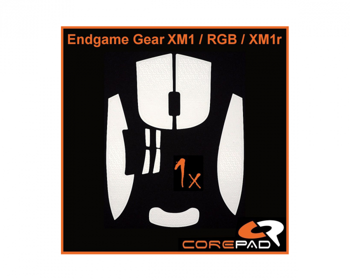 Corepad Grips til Endgame Gear XM1/XM1 RGB/XM1r/XM2w - Hvid