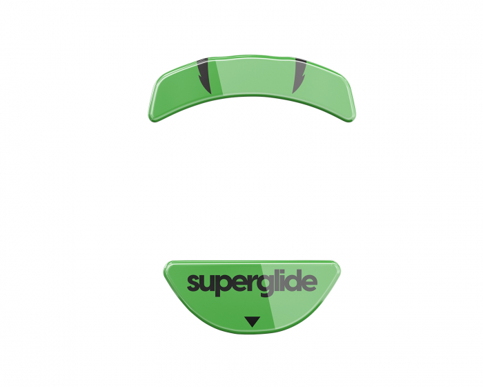 Superglide Glass Skates til Razer Orochi V2 - Grøn