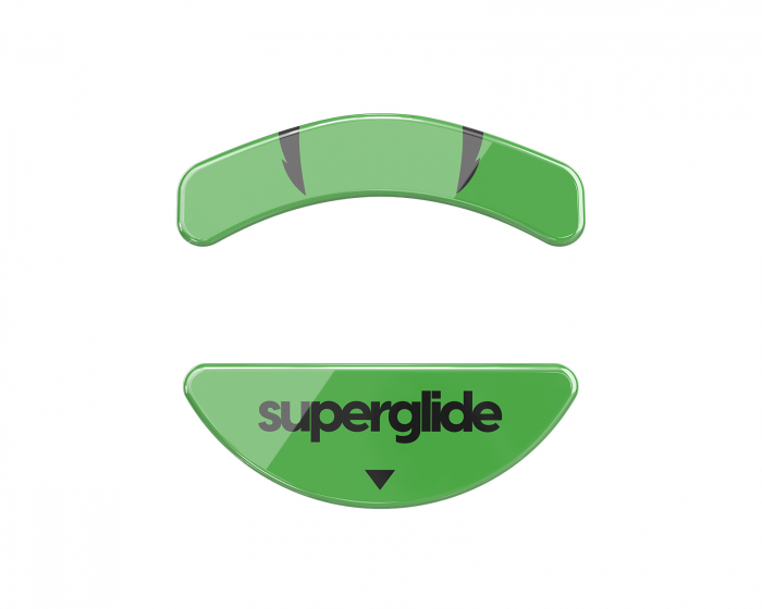 Superglide Glas Skates til Razer Viper Mini - Grøn