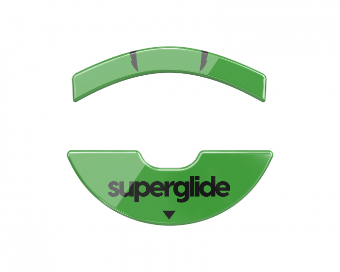 Superglide Glass Skates til Razer Viper 8K/Hyperspeed - Grøn