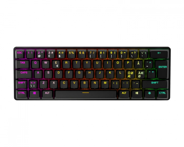 SteelSeries Apex Pro Mini Wireless RGB Trådløs Tastatur - Sort