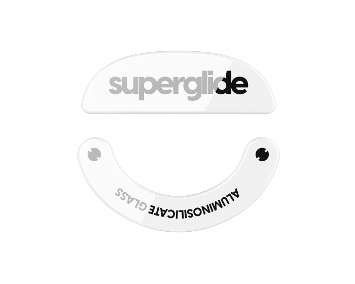 Superglide Glass Skates Type-S til Pulsar X2 Series - Hvid