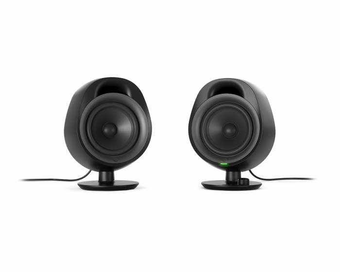SteelSeries Arena 3 Full-Range 2.0 Gaming Speakers - Sort Bluetooth højtaler
