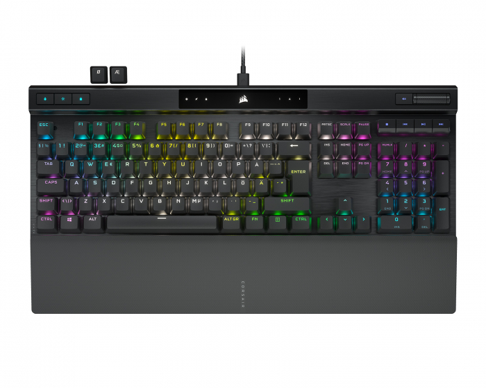 Corsair K70 PRO RGB Optical Gaming Tastatur [OPX Optical-mechanical] - Sort