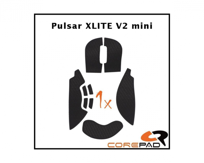 Corepad Soft Grips til Pulsar Xlite V2 mini Wireless - Orange