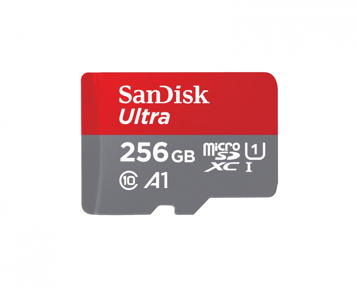 SanDisk Ultra microSDXC 256GB  Flash-hukommelse - UHS-I U1, Class 10, A1 120MB/s