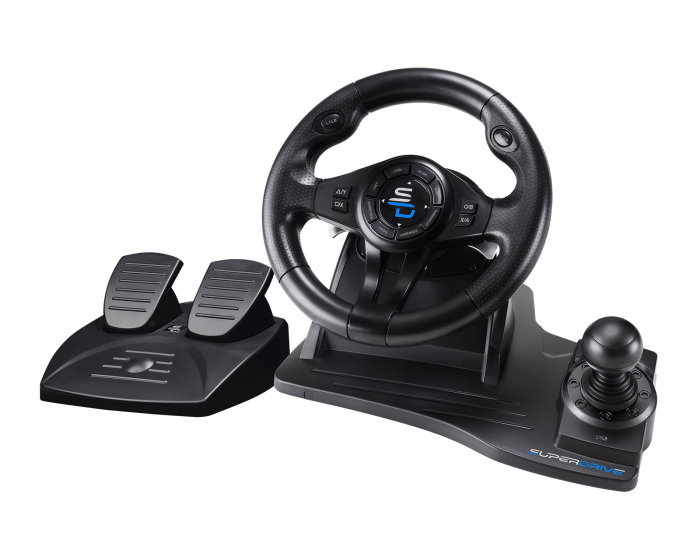 Subsonic Superdrive Racing Wheel GS550 - Rat og Pedaler til PC/Xbox Series/PS4