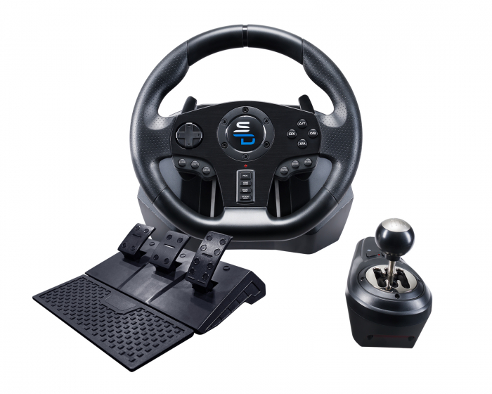 Subsonic Superdrive GS850-X Drive Pro Sport - Rat, Pedaler og Gearstangen til Xbox/PS4