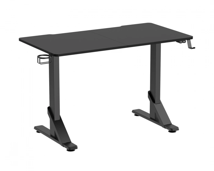 MaxMount Heavy Duty RGB Gaming Skrivebord 112 x 60 cm - Sort