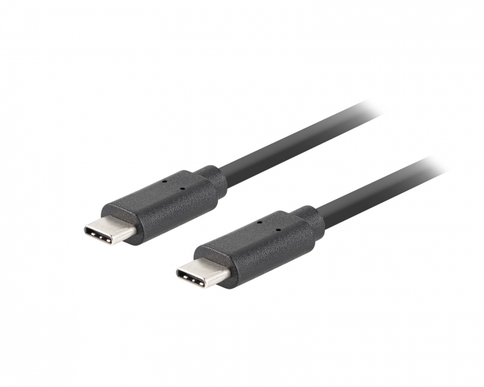 Lanberg USB-C Kabel 3.1 Gen 2 (10GB/s) PD100W Sort - 1m