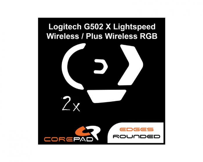 Corepad Skatez til Logitech G502 X Lightspeed / Logitech G502 X PLUS Wireless